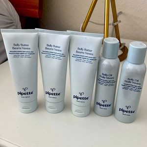 NWT Pipette belly oil and butter bundle